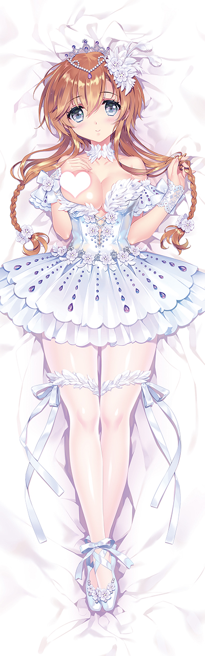 【FlowerNightDress】照月-ネモフィラ スノーストーム-