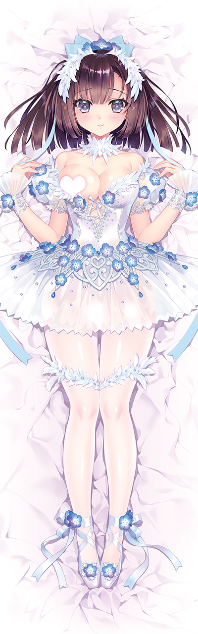 【FlowerNightDress】秋月-ネモフィラ メンジェンシー-